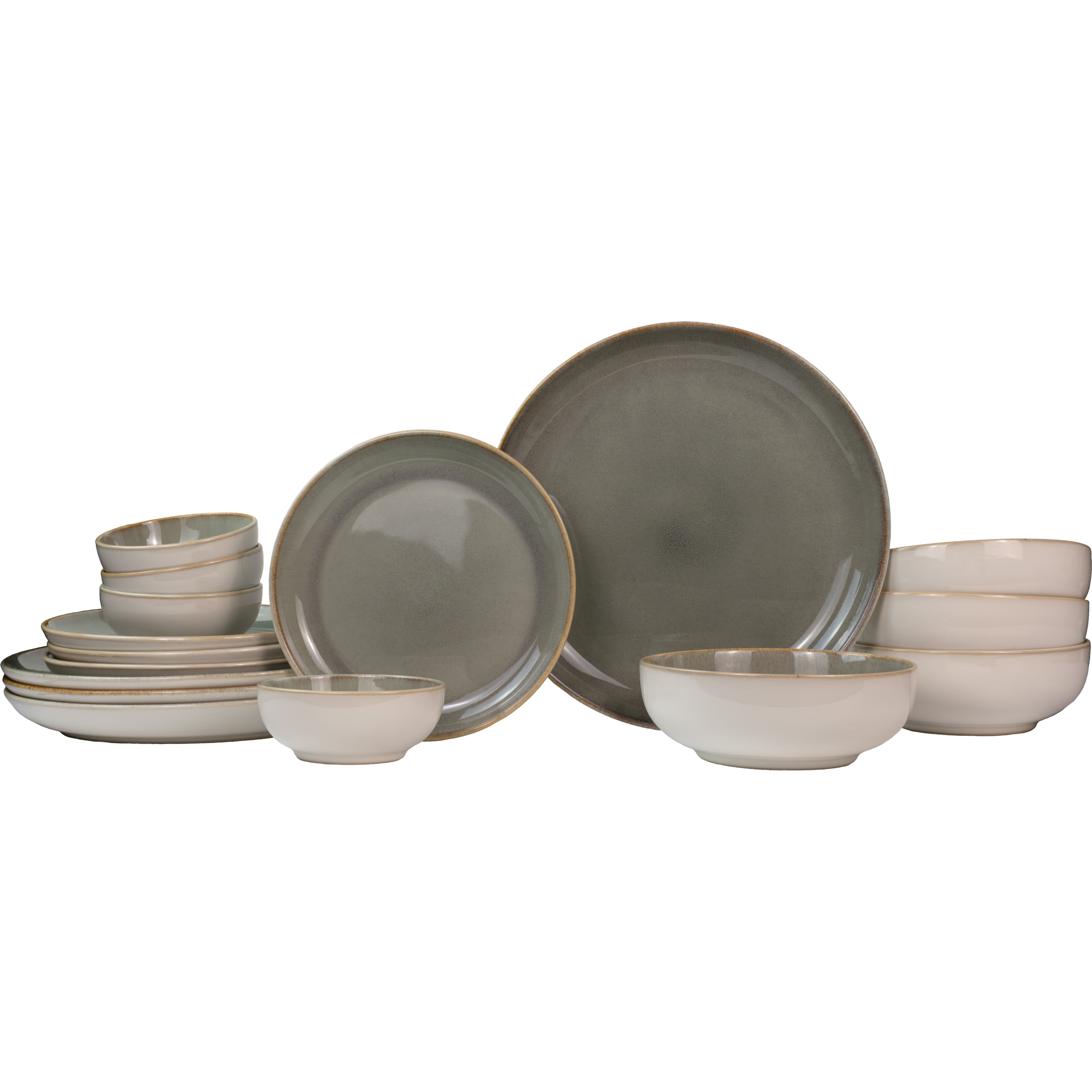 Sango Resona Stoneware 16 Piece Dinnerware Set - Service for 4 & Reviews | Birch Lane