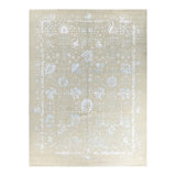 Overdyed One-of-a-Kind 9' 2" X 12' 0" Hand Knotted Area Rug