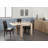 Laylah 34.6 " Extendable Rectangular Dining Table
