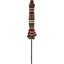 9 ' Striped Market Umbrella with Solar Lights and Tilt/Crank - Awning Stripe-1471318560