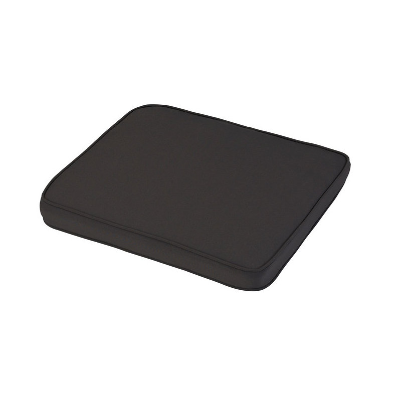 Bar Stool Cushion, Charcoal Grey