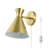 Puliafico Plug-in Armed Sconce-388455585