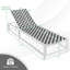 Chaise longue de jardin inclinable Eviemarie-605896318