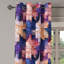 Red Barrel Studio® - Motif de fleurs géométriques 50 po x 84 po-920365613
