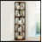6-Tier Corner Shelf, 67" Corner Bookshelf Shelving Unit
