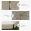 325cm Market Parasol-1093998824