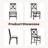Padded Stackable Folding Dining Chairs with Solid Wood Frame-1997018714