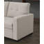 Canapé modulaire convertible rembourré avec méridienne coulissante-125983005