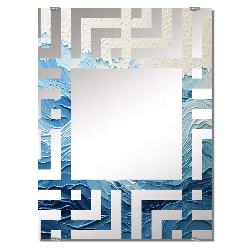 Abria - Miroir mural Coastal, 32 po x 24 po
