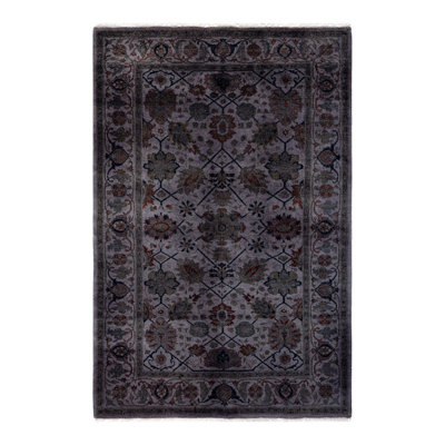 Fine Vibrance One-of-a-Kind 3' 4" x 5' 0" Hand Knotted Area Rug