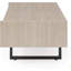 Table basse Ash, brun clair