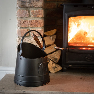 Holmquist Iron Coal Bucket