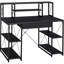 Bureau avec tablettes ouvertes et huche-1668714445