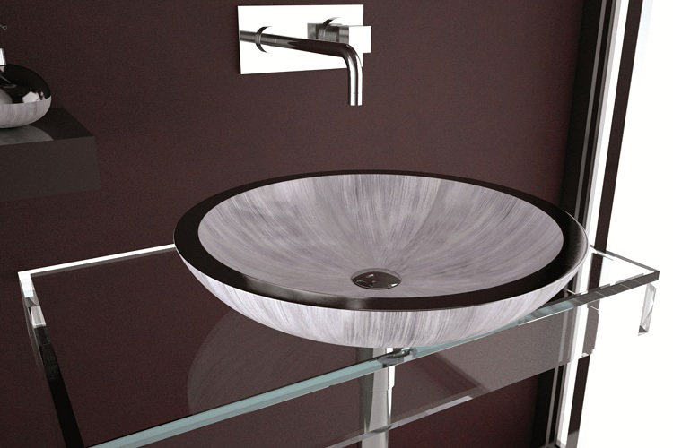 19.7'' L Bathroom Sink, White Silver