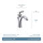 Brantford Single Hole Bathroom Faucet with Drain Assembly-3864631