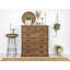 Broussard Solid Wood 112 cm W Chest of 6 Drawers