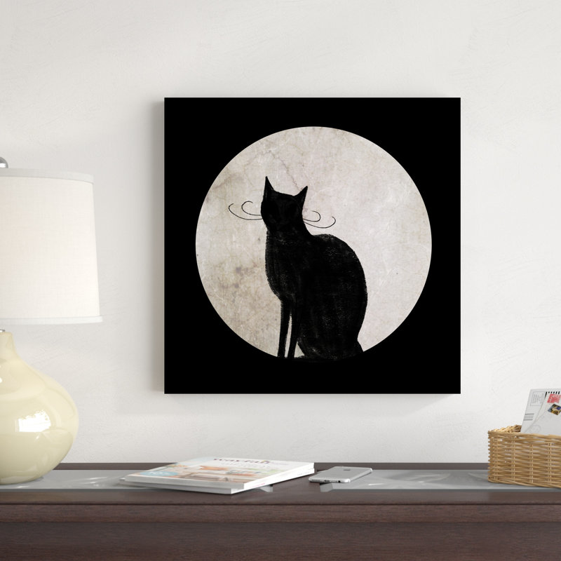 " Mystic Moon I " by Victoria Borges, 20" H x 20" W x 1" D