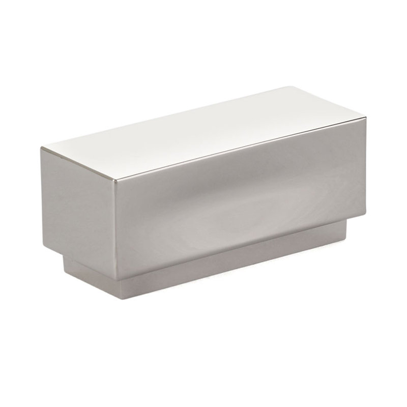 Poignée rectangulaire Urban Modern, Nickel poli