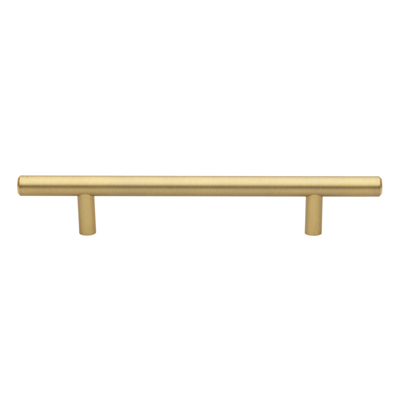 Roman Bar Pull, 5 1/16", Satin Gold