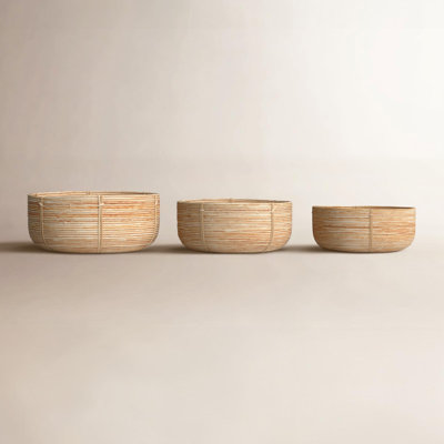 Handmade Seagrass Basket - Set of 3