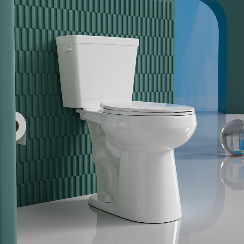 Toilette haute deux pièces 19 po ADA Comfort Comfort
