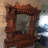 Wood Flat Wall Mirror