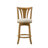 Beckett Counter Height Or Bar Height Rubberwood Barstool With Fabric Seat - Set Of 3-1303509246-1303509216-1303509244