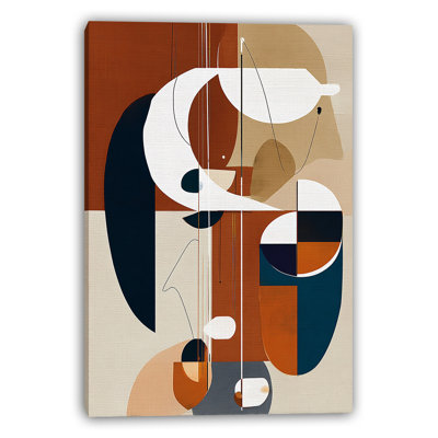 «Abstract Portrait Fusion», art mural sur toile tendue