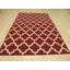 Flatweave Wool Geometric Area Rug-1474339685-1474339690