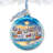 3.5'' Glass Hanging Figurine Ornament
