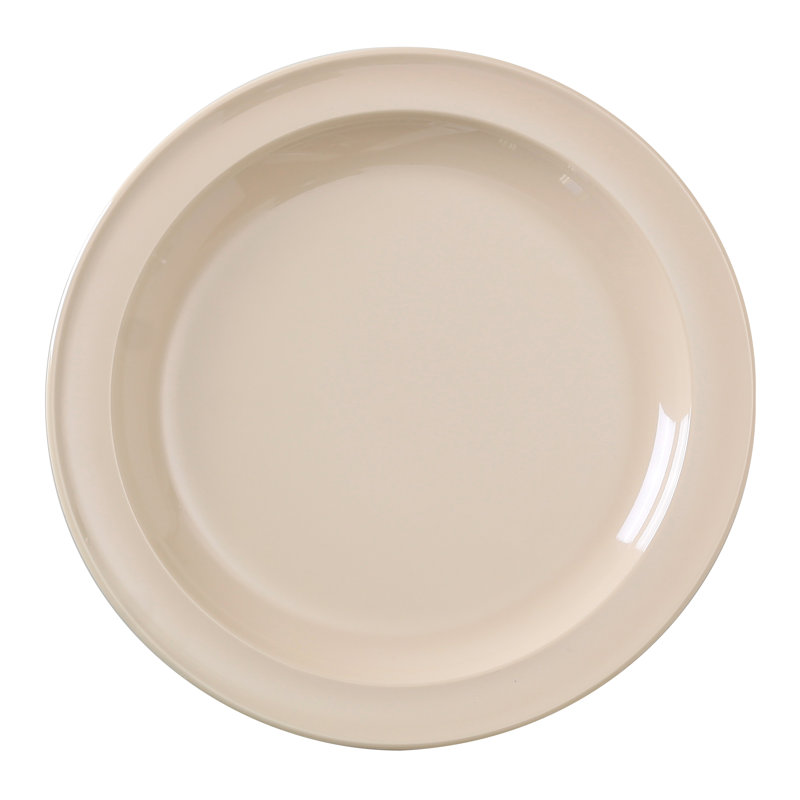 Nessico 7" Melamine Appetizer Plate, Tan