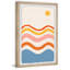 Reflecting Rays - Single Picture Frame Painting-471671560