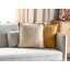 ELLIOTTIA Beige Square Cushion