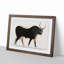 The Apis Bull by G.B. Belzoni - Picture Frame Graphic Art Print-55640576-55640573