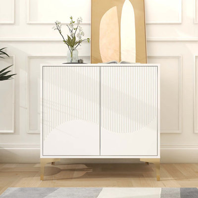 Armoire d'appoint avec tablettes Rachad