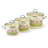Lavender Fields Enamel Pot with Glass Lid