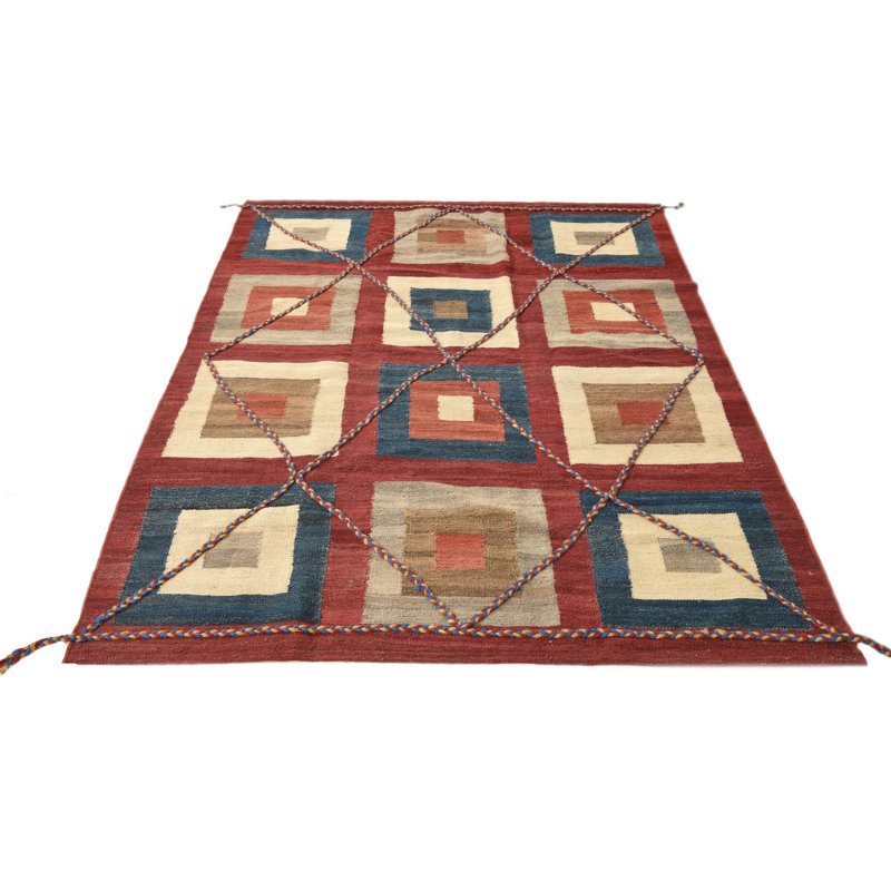 Overbeck Burgundy Rug