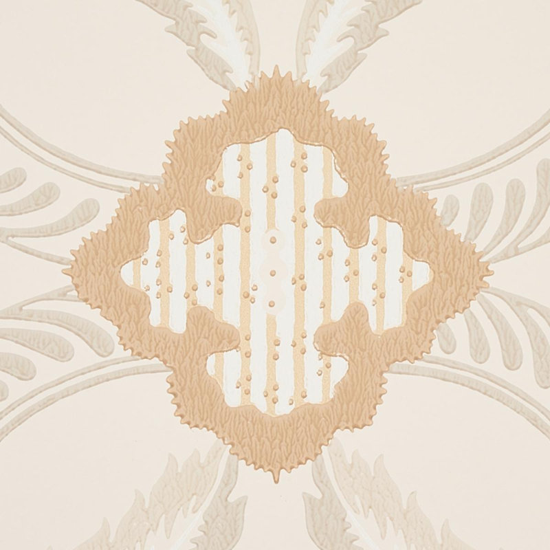 Front Waltz Wallpaper, Gray/Gold
