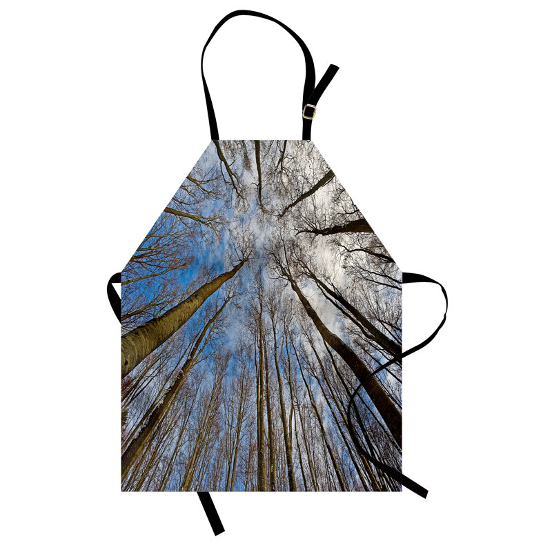 No Pattern Bib Apron