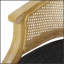 Fauteuil d'appoint de style champêtre français avec sièges confortables et matériaux modernes et durables, parfait pour l'élégance classique