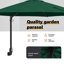 Garden Parasol with LED Strip Lights Manual Polyester and Steel Solar-1547198605-1547198642