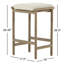 Kyla Outdoor Teak Bar Stool-708504889