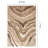 Fresno Modern Abstract Brown Area Rug-102211039