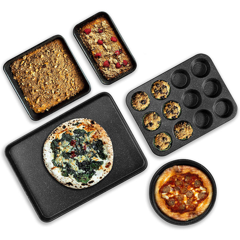 Granitestone Bakeware 5 Piece Non-Stick Bakeware Set