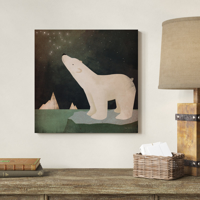 Constellations ours polaire, H 20 po x l 20 po