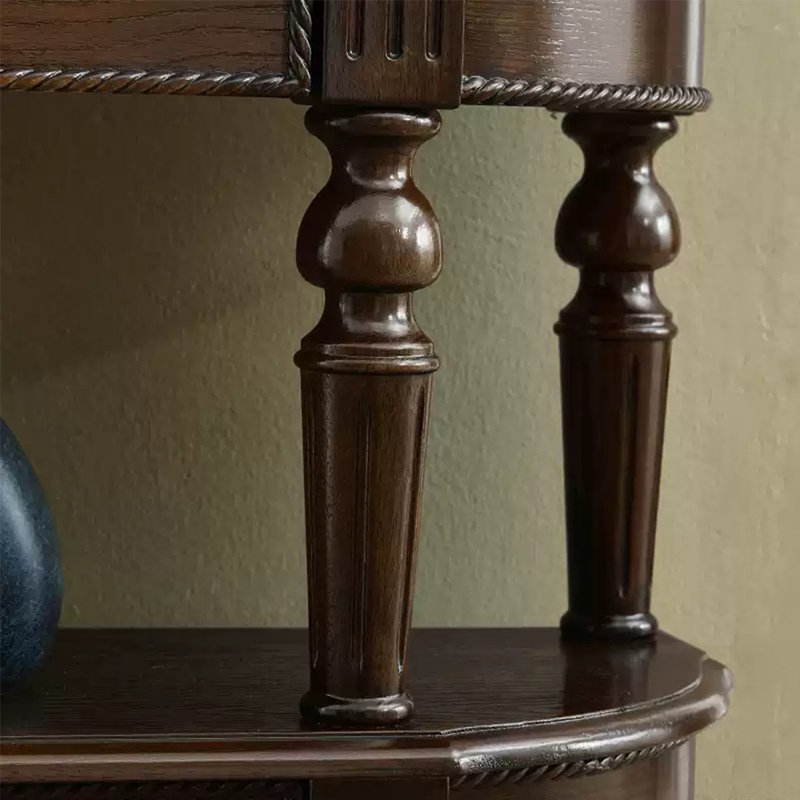 Classical Art Solid Wood Console Table, 35.43" H x 43.31" W × 11.81" D