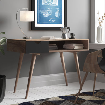 Rousseau Solid Wood Writing Desk