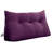 Sit-up Back Comfort Corduroy Bed Headboard Wedge Reading Pillow Triangular Backrest Compression-104469080-99222256