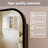 Recessed & Surface Mount Framed Medicine Cabinet with Mirror, Modern Bathroom Wall Cabinet with Adjustable Shelves in Black-1439974731-1439974728