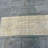 Handmade Vintage Turkish Oushak Rug with Distressed Beige Design for Entry and Small Spaces
